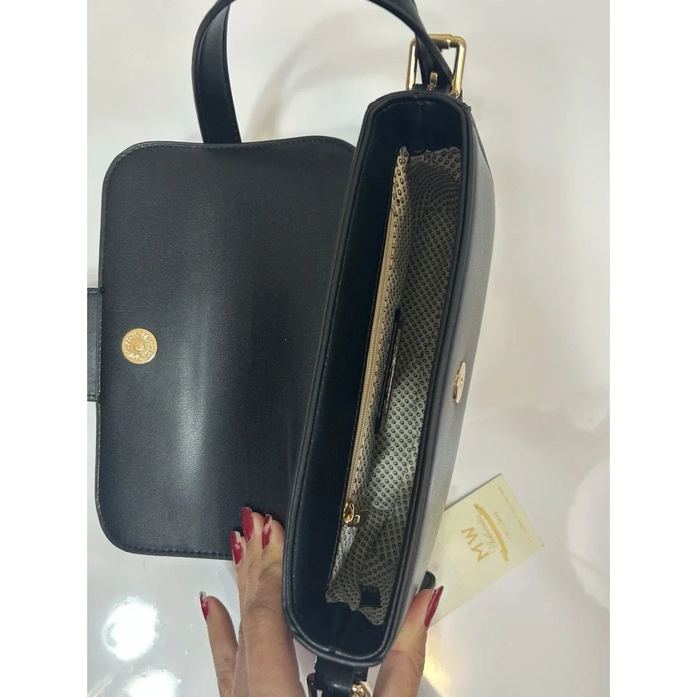 Madison West Authentic Women Black Purse| Clutch  Fashion Bag  Party Purse NWT